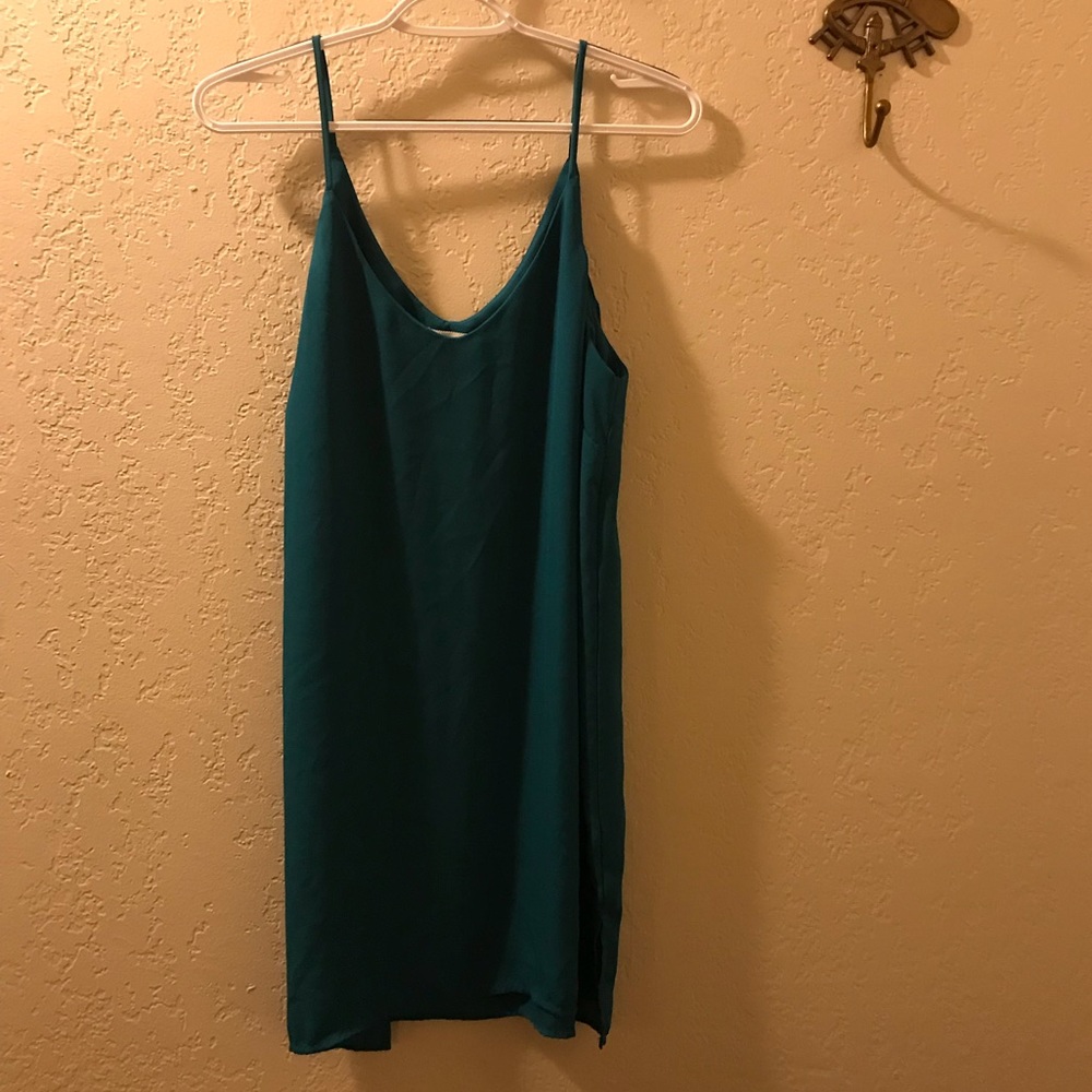 Teal dress